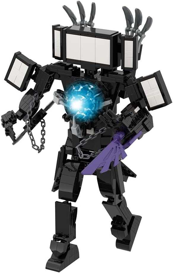 Thumbnail: Toilet Man Titan Speaker Man Building Sets,TV Man Monitor Man Building Blocks A
