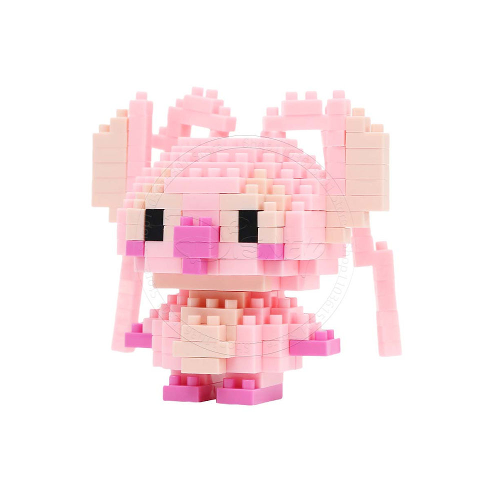 Miniaturbild: Stitch Disney Princess Elsa LinaBell Building Blocks Mickey Mouse Duck Mini Act