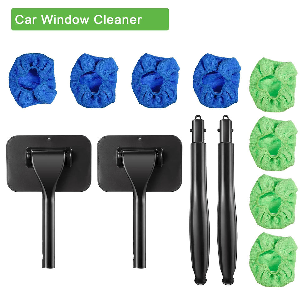 Miniaturbild: 3 stücke Auto Fenster Reiniger Pinsel Kit Scheibenwischer Mikrofaser Wischer Re