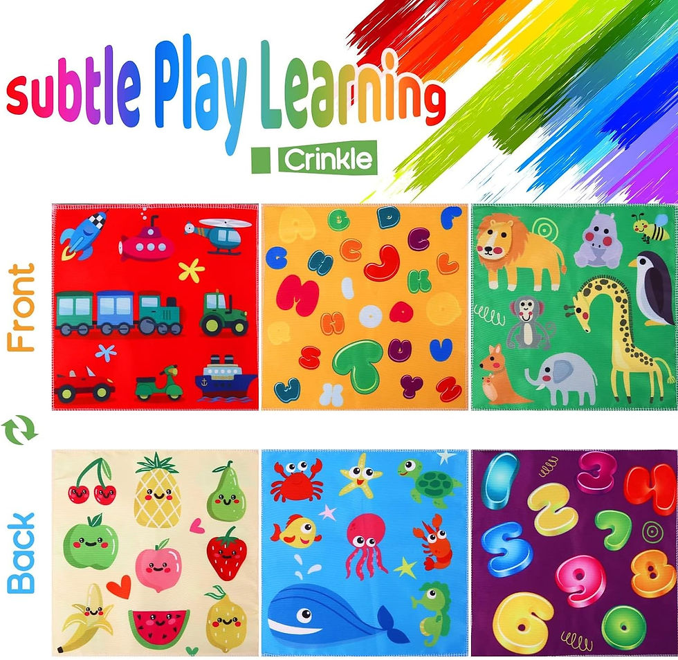 Thumbnail: Baby Toys 6 to 12 Months - Tissue Box Toy Montessori for Babies 6-12 Months, So