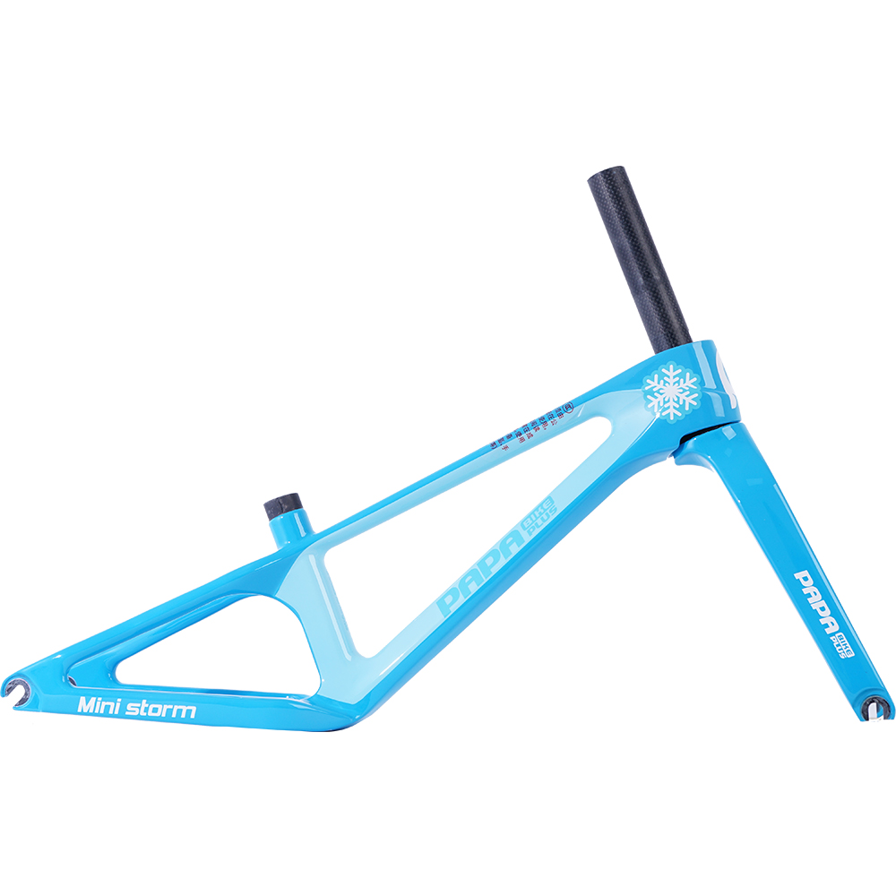 PAPA BIKE Mini Storm T700 Carbon Bike Frame Ultra Light Racing Modification 12 
