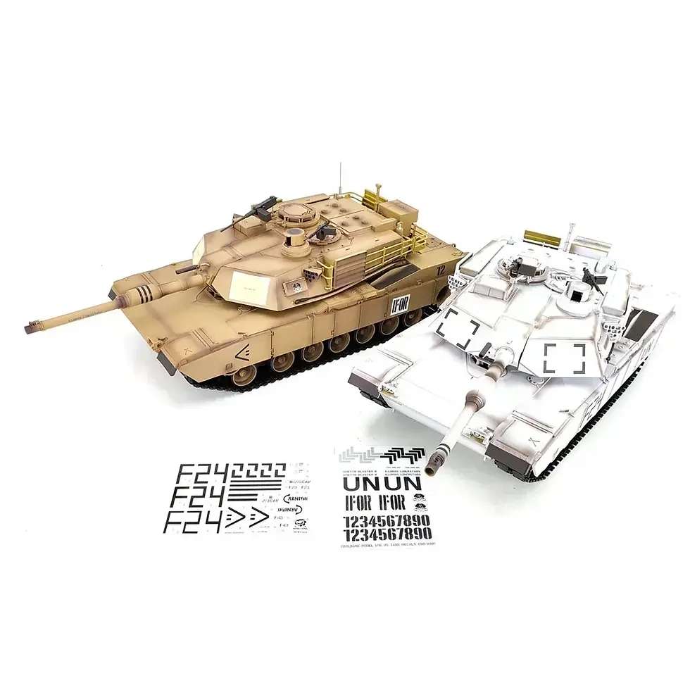 Miniaturbild: Neues fern gesteuertes panzer henglong us m1a2 abrams infrarot kampfpanzer mode