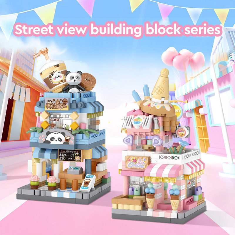 Thumbnail: Mini Building Blocks City Landscape Model Building Block Toys Mini Blocks Plus 