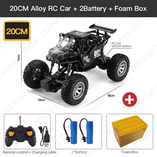 Thumbnail: Zwn 1:12 / 1:16 4wd rc Auto mit LED-Lichtern 2,4g Funk fernbedienung Autos Bugg
