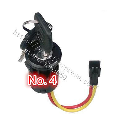 Thumbnail: Children'S Electric Car Key Switch, Baby Four-Wheel Remote Control Car Swing Ca