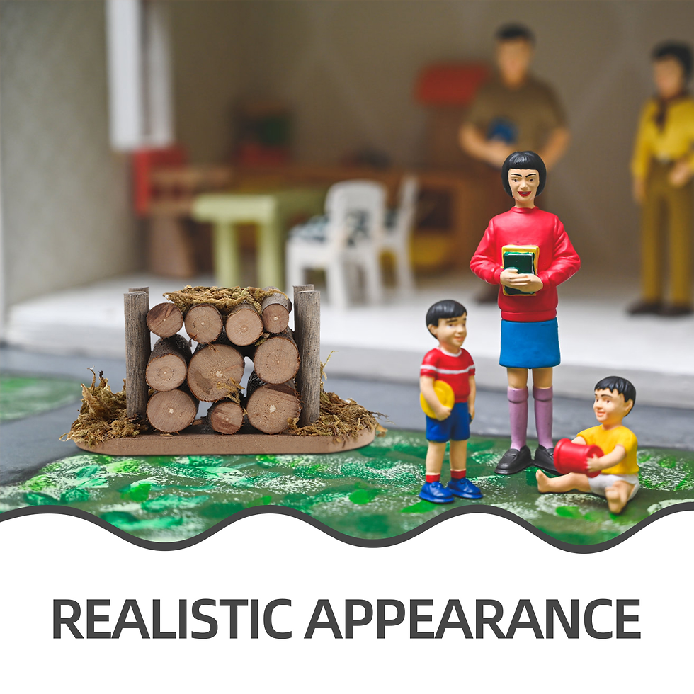 Thumbnail: Garden Micro Landscape Model Mini Firewood For House Dolls Playset Small Decora