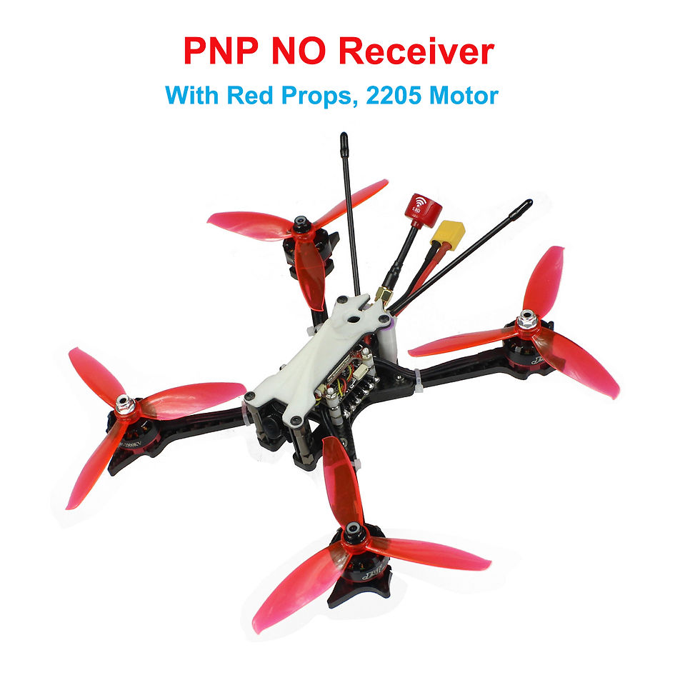 Thumbnail: Diy f215 5 Zoll 3-4s rc fpv Renn drohne elrs rx 2,4 ghz eingebautes osd bett li