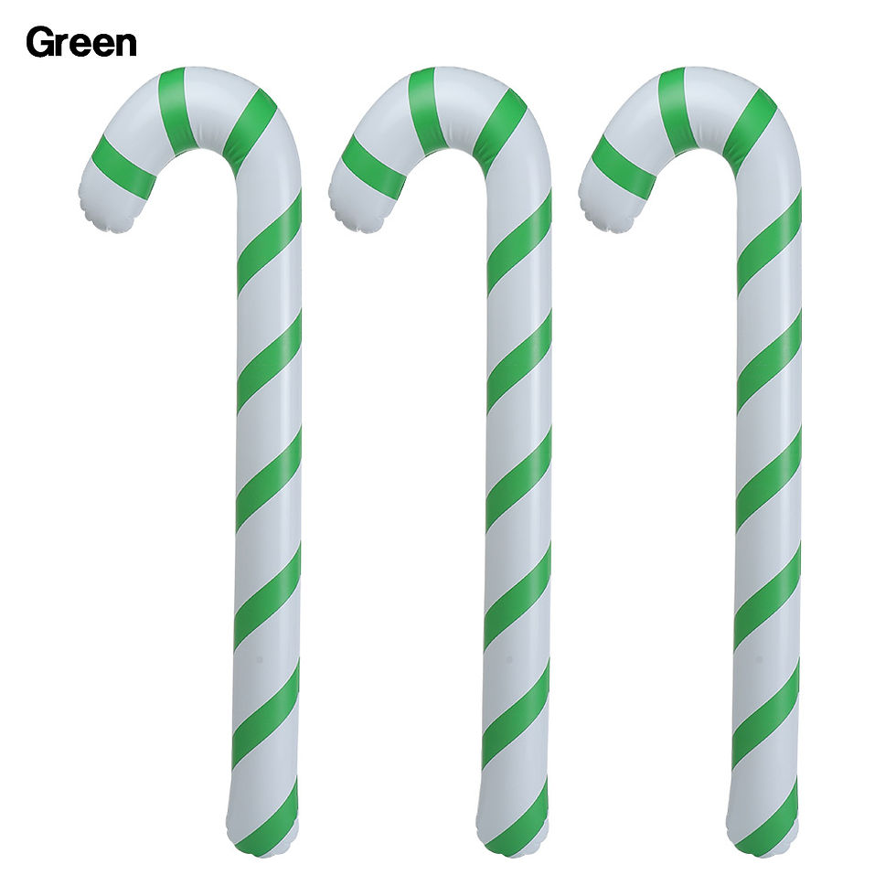 Thumbnail: 2Pcs Inflatable Donut Lollipop Candyland Birthday Party Decorations Large Infla