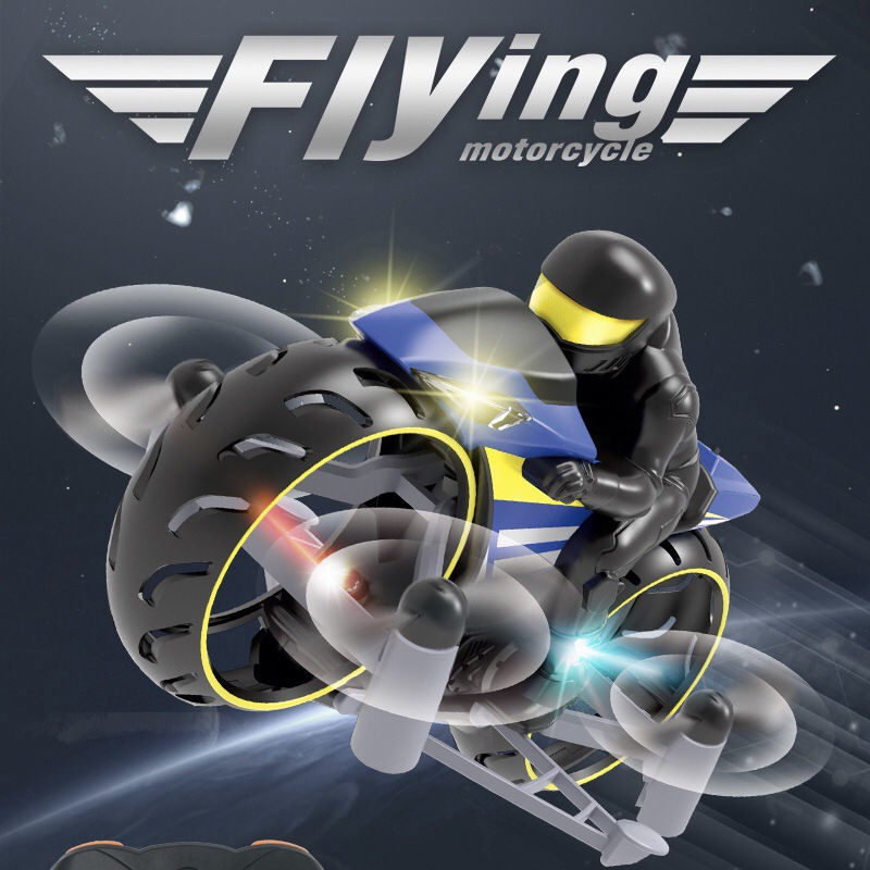 Thumbnail: Kreative Fernbedienung fliegende Motorrad Land Luft Dual-Purpose Kinder elektri