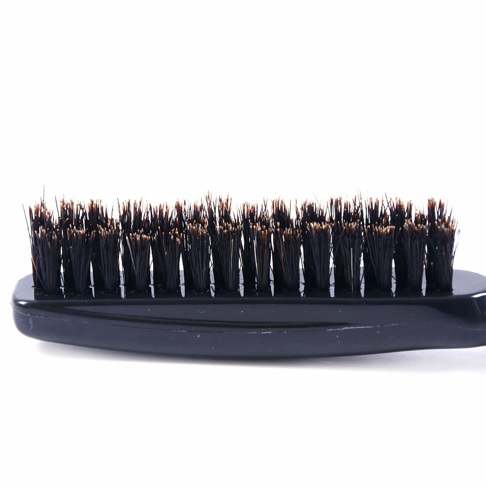 Miniaturbild: Pro Salon Schwarz Haar Pinsel Kamm Slim Line Teasing Kämmen Pinsel Styling Werk