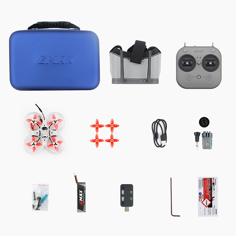 Miniaturbild: Emax offizielle tinyhawk iii plus 2,4g elrs analog/hd null vtx bnf/rtf renn dro