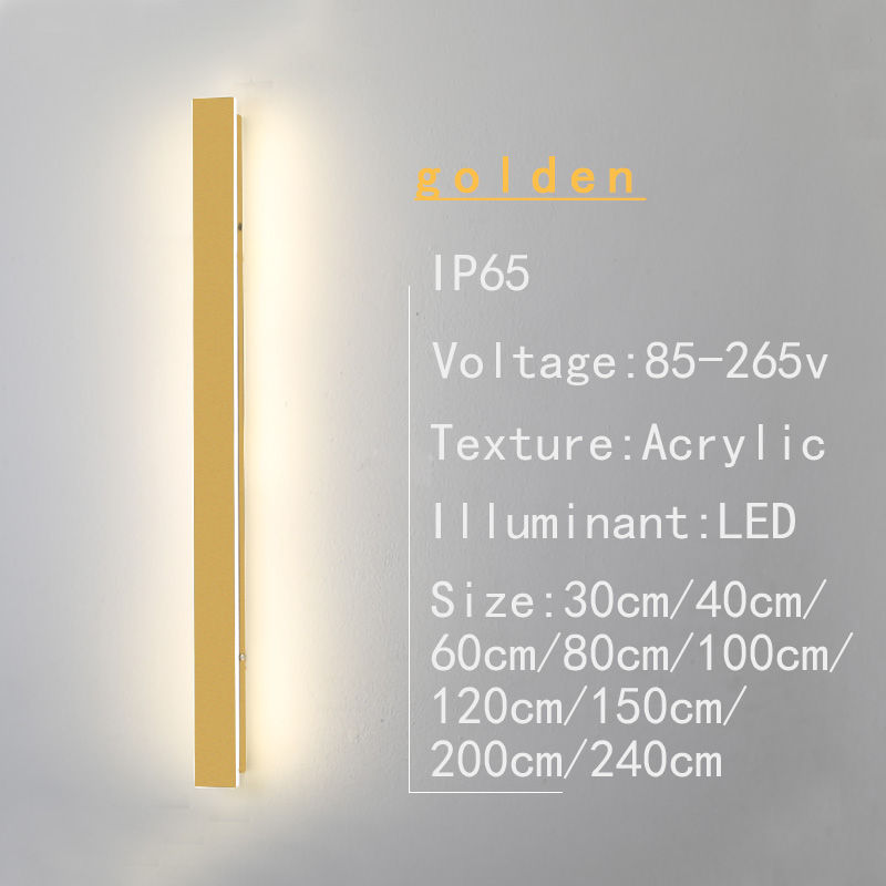 Miniaturbild: Lange wand leuchte außen beleuchtung wasserdicht ip65led garten land villa balk