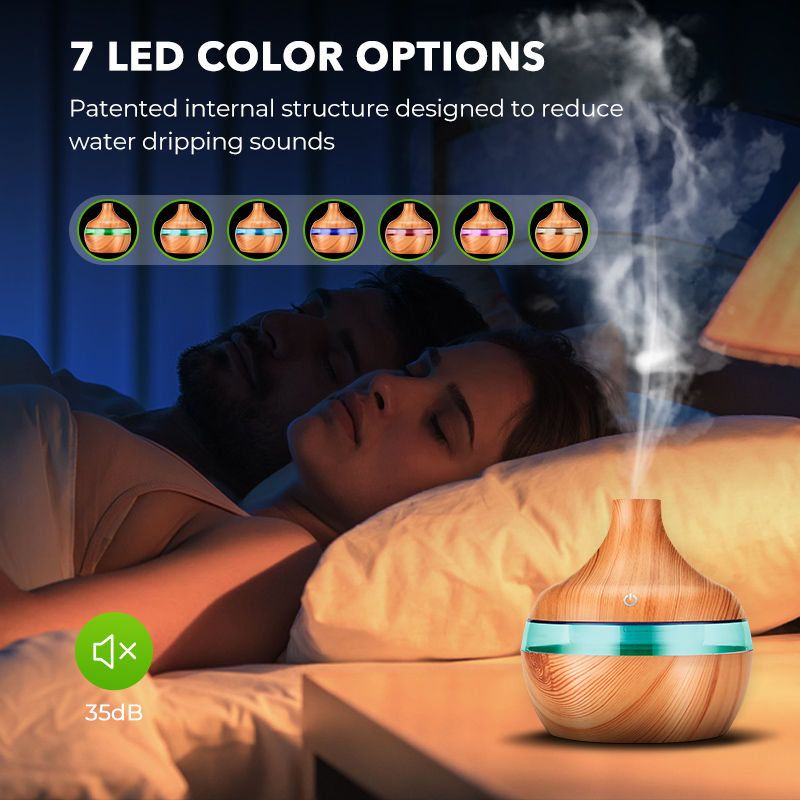 Thumbnail: Saengq elektrischer Aroma diffusor Luftbe feuchter ätherisches Aroma Öl Diffuso