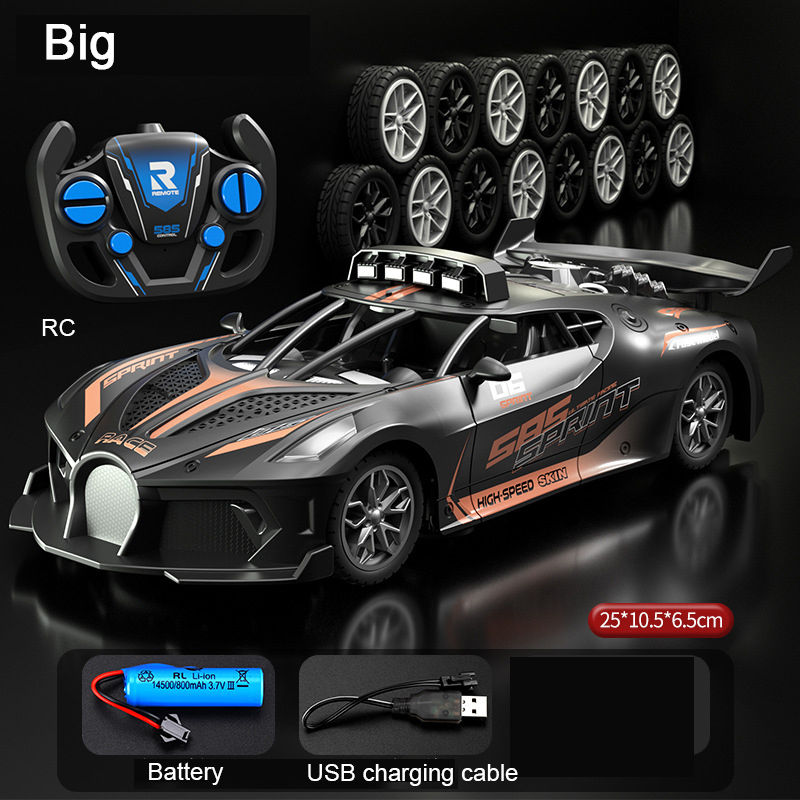 Thumbnail: RC Auto 4ch Hoch geschwindigkeit fernbedienung Drift Rennwagen Elektro Sportwag