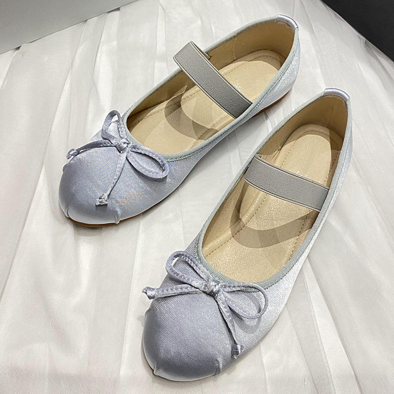 Thumbnail: Damen Ballerinas neu in Sandalen Frauen Lolita lässig außerhalb 2024 Atutmn Mod