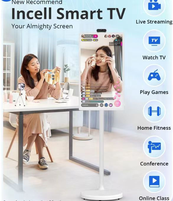 Thumbnail: Trend Smart Screen 21.5 "27" 32 "Touchscreen beweglicher wiederauf ladbarer tra