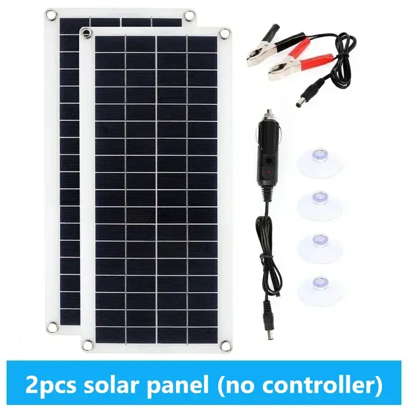 Miniaturbild: 300W Flexible Solar Panel Dual USB Charger for Phone Car Yacht RV
