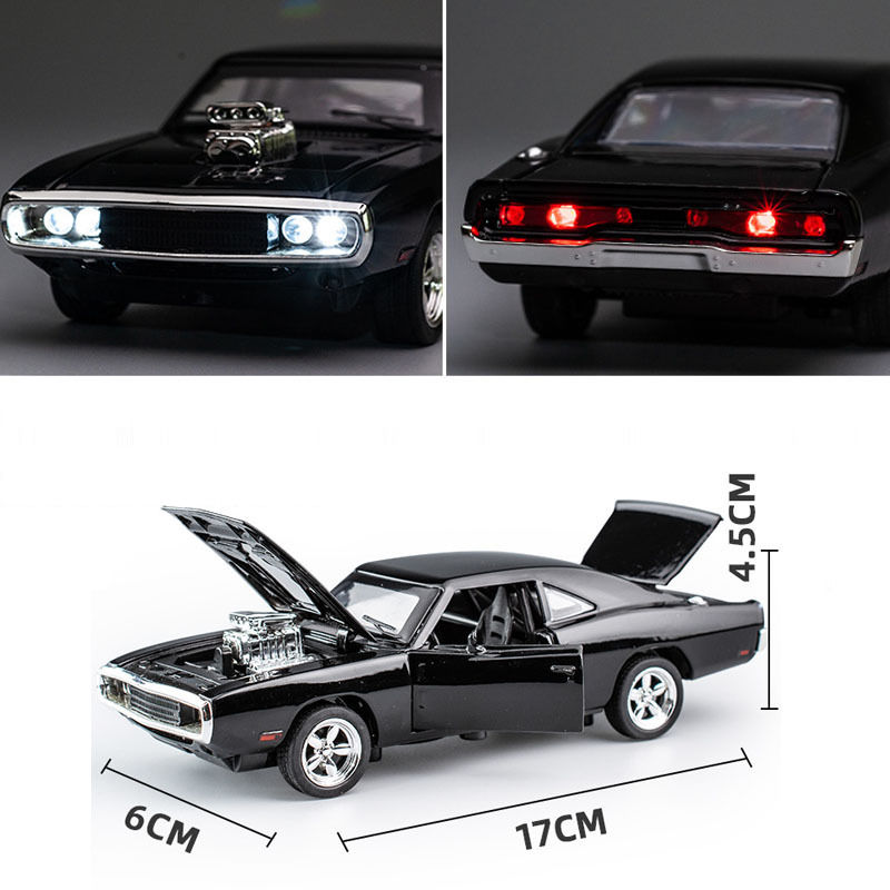 Thumbnail: 1:32 Simulation Dodge Challenger schnell & wütend 7 Legierung Auto Modell Druck