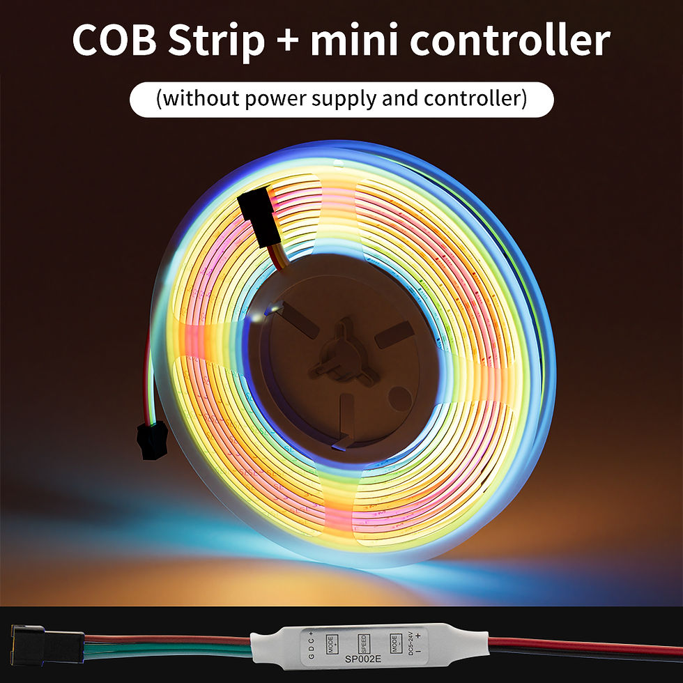Miniaturbild: Pautix 12v/24v cob rgbic pixel adressierbar led streifen licht kit smart wifi b