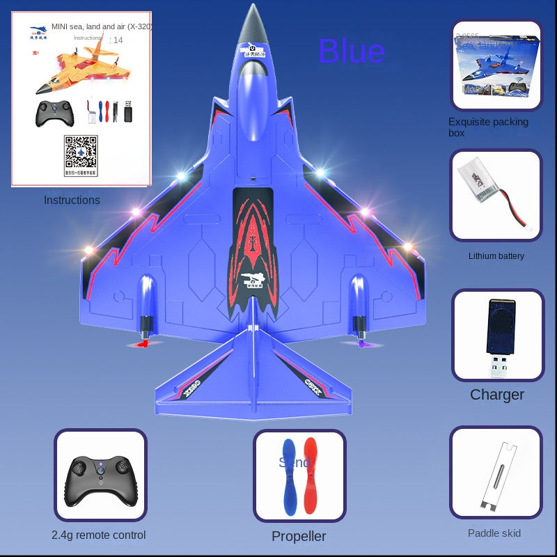 Thumbnail: Zy525 Wasser fernbedienung kleine Flugzeuge für Jungen und Kinder Spielzeug Sta