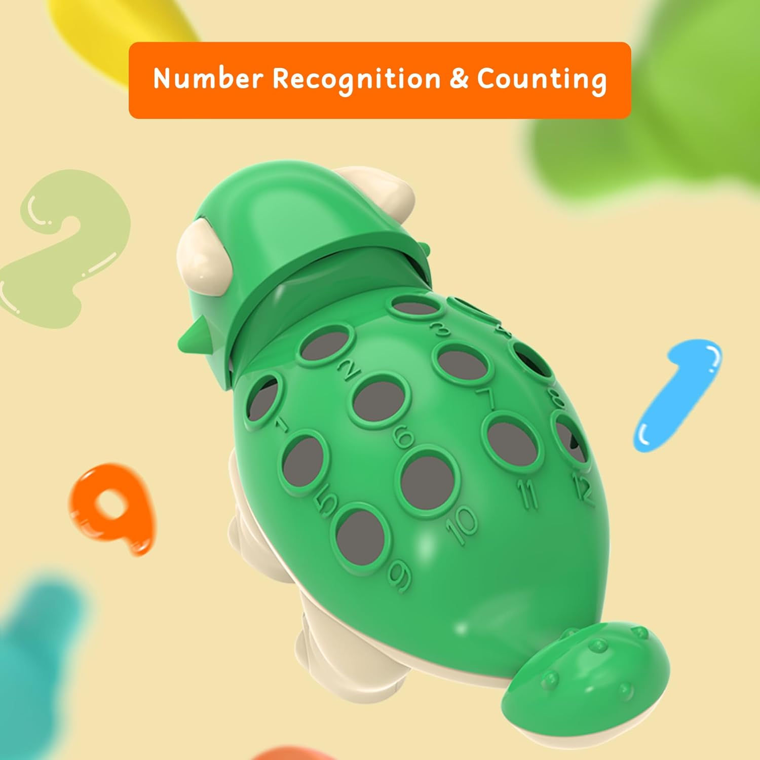 Toddler Dinosaur Montessori Toys for 1 2 3 4 Year Old Boy Girl Birthday Gift - 