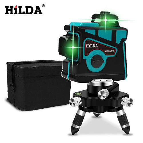 Thumbnail: HILDA Laser Level 12 Linien 3D Ebene Selbst Nivellierung 360 Horizontale Und Ve