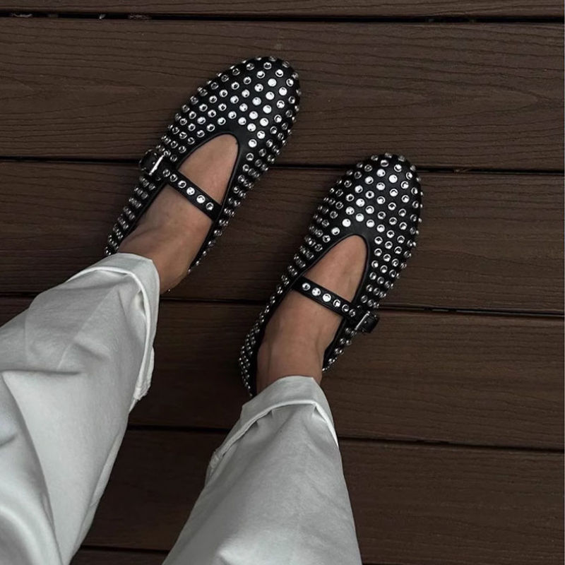 Miniaturbild: Modische Mesh Damen Ballett Mary Jane Schuhe Sommer Wanderschuhe runde Zehen Sc