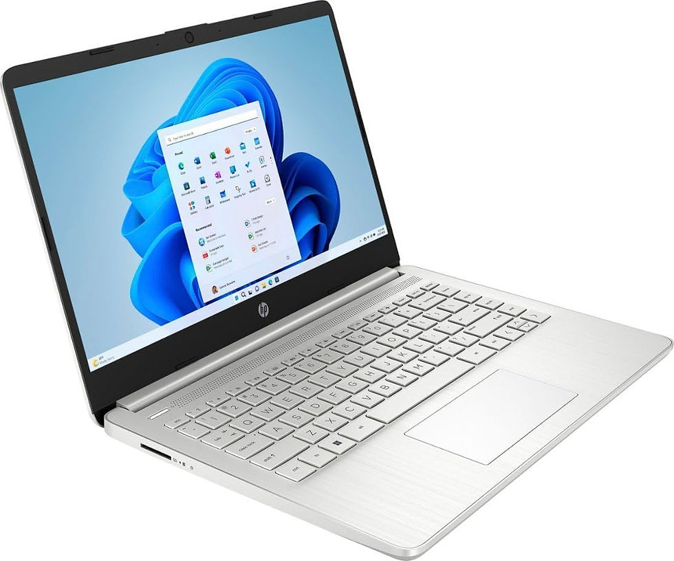 Miniaturbild: HP Ultraleicht Laptop für Studenten und Business, Intel Quad-Core, 8 GB RAM, 19