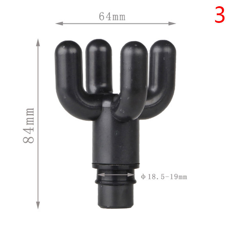 Thumbnail: 1pc Universal Faszien pistole Ersatz Massage kopf Silikon Massage kopf Set Körp