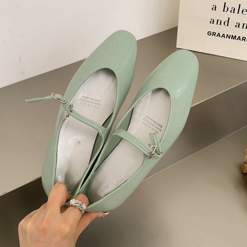 Thumbnail: Suojialun Sommer neue Frauen flache Schuhe Mode flache Damen lässig weiche Mary