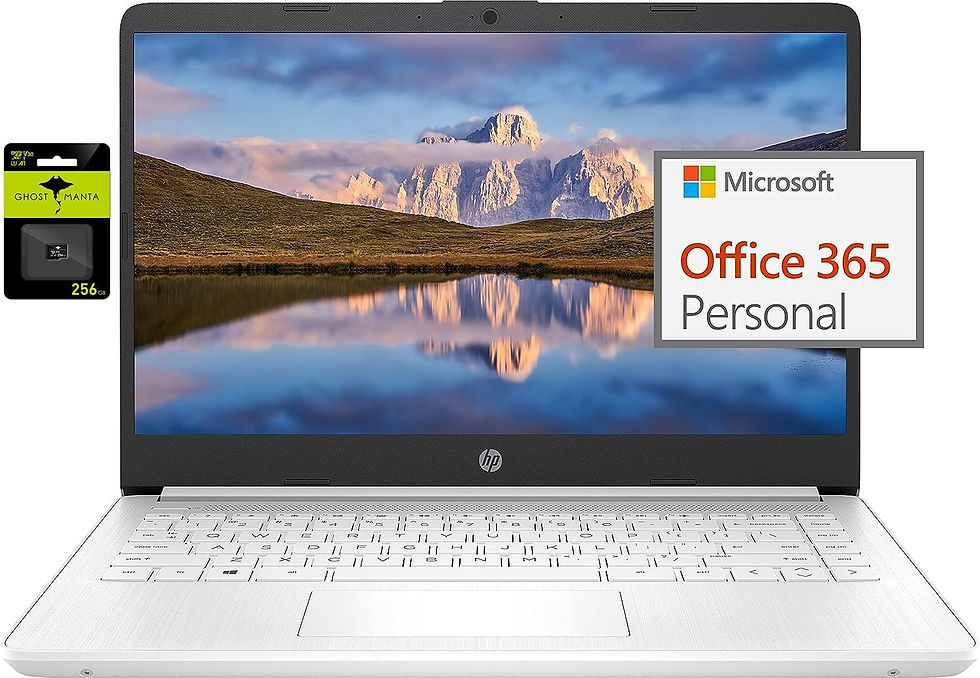 Miniaturbild: HP Ultraleicht Laptop für Studenten und Business, Intel Quad-Core, 8 GB RAM, 19