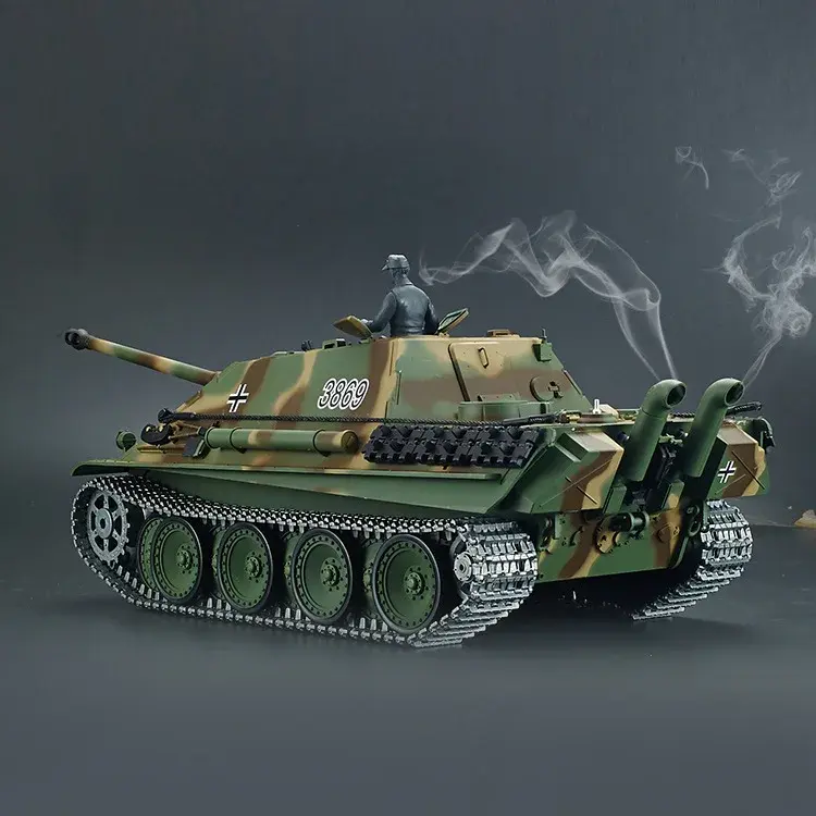 Thumbnail: Henglong Gepard Panzer Zerstörer RC Modell Metall Kampfpanzer wettbewerbs fähig