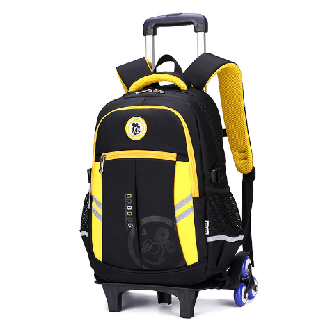 Thumbnail: Kinder Schule Trolley Taschen Rädern Rucksack für junge Kinder Schule taschen m