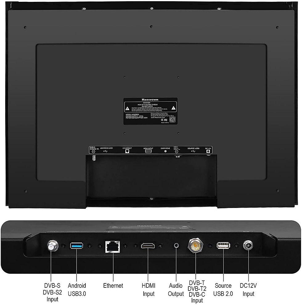 Thumbnail: (2023 neuestes Modell) haocrown 32 "wasserdichter Smart Touchscreen Badezimmers