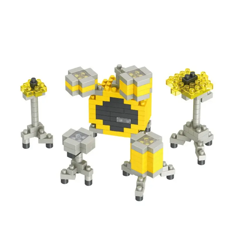 Thumbnail: MOC Musical Instrument Building Blocks Music Series ABS Plastic Mini Piano Guit
