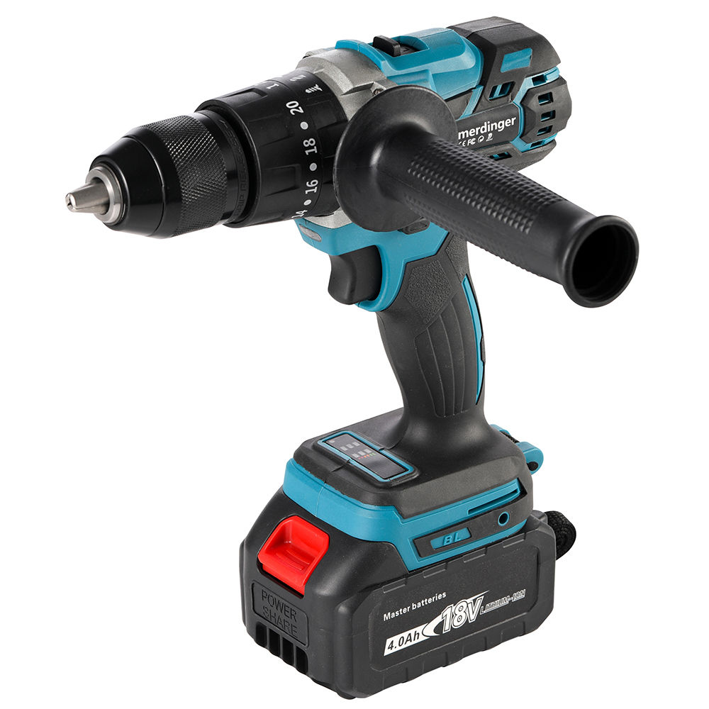 18V 13mm Akku-Schlag bohrer 18V 13mm bürstenloser Schlag bohrer 18V Schlag bohr