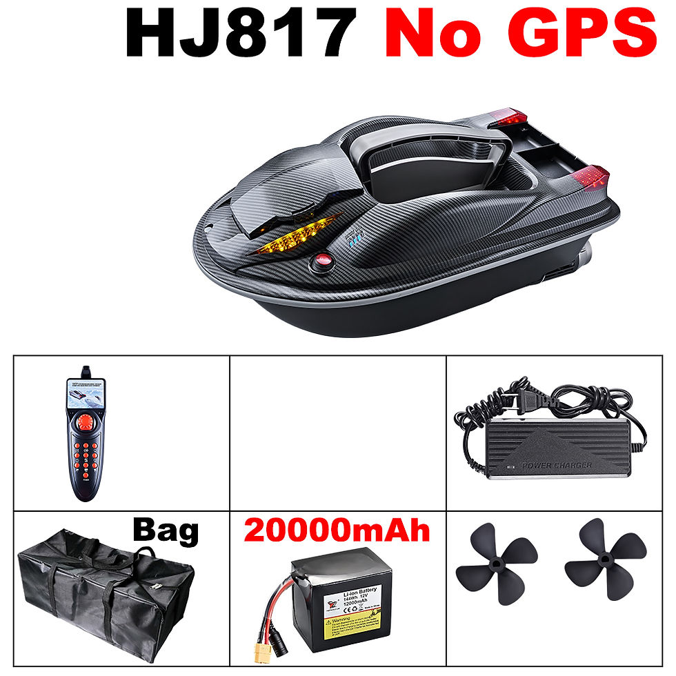 Miniaturbild: Hj817 500m intelligente fernbedienung rc boot köder position ierungs punkt gps 