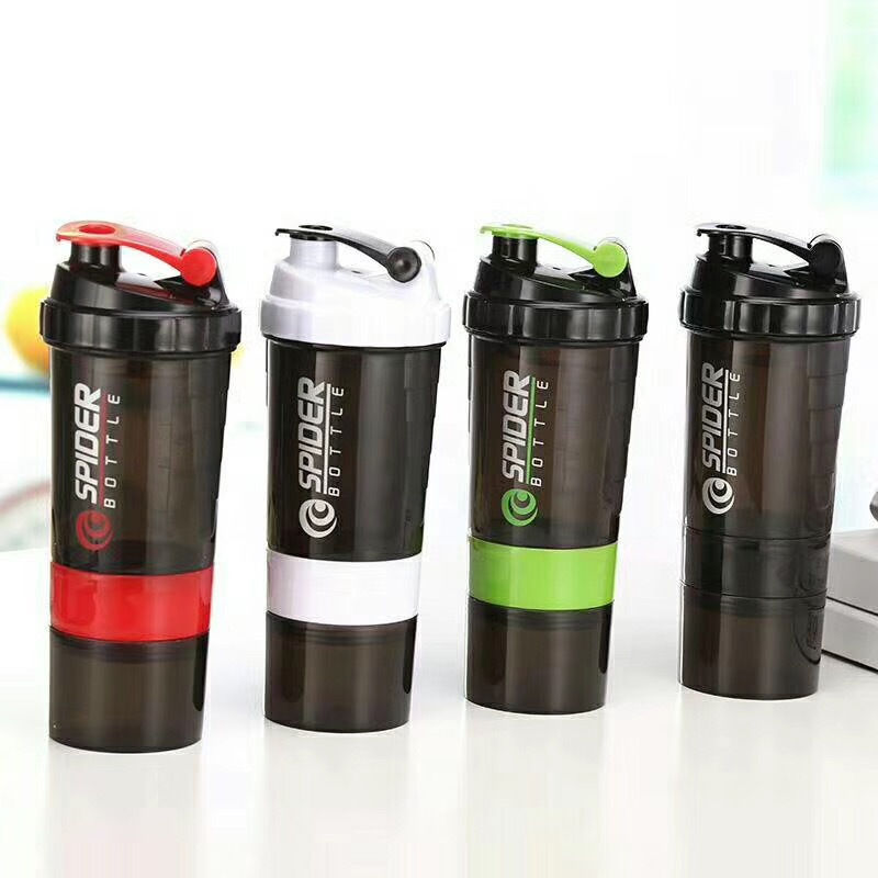 Miniaturbild: 3 Layers Shaker Protein Bottle Powder Shake Cup Large Capacity