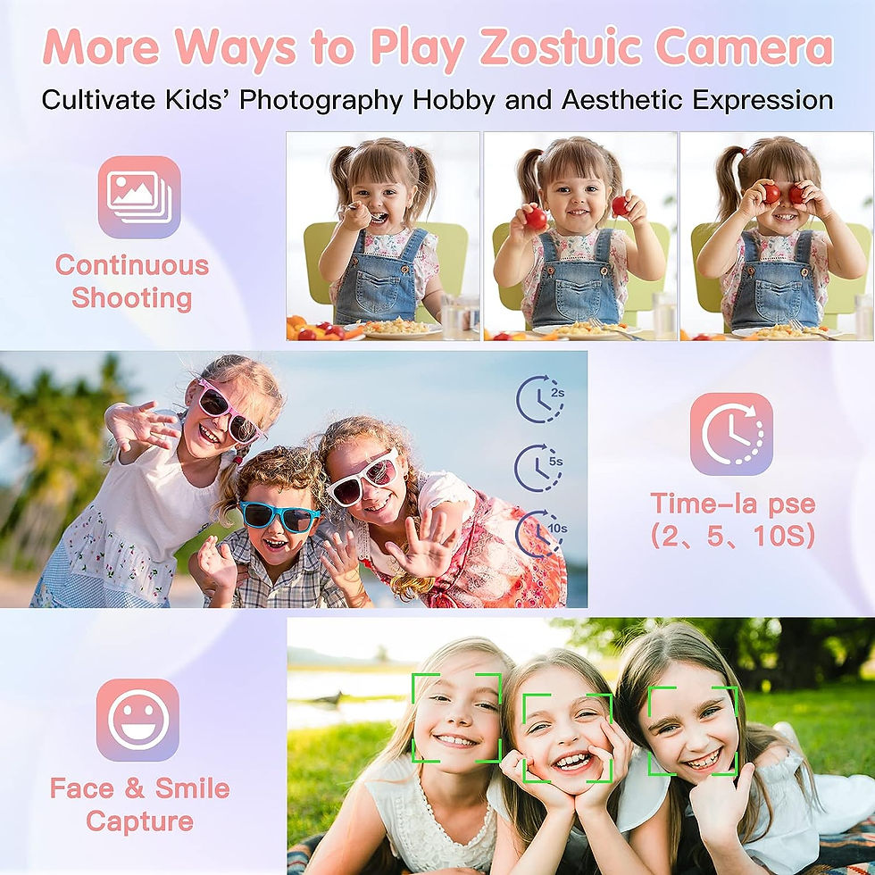 Thumbnail: Digital kamera Kinder kamera für Kinder Camcorder mit 16x Zoom Kompakt kameras 