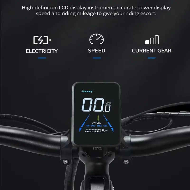 Miniaturbild: 2024 neues h20 pro Mountain E-Bike 2000w leistungs starkes Doppelmotor-Schnee-E