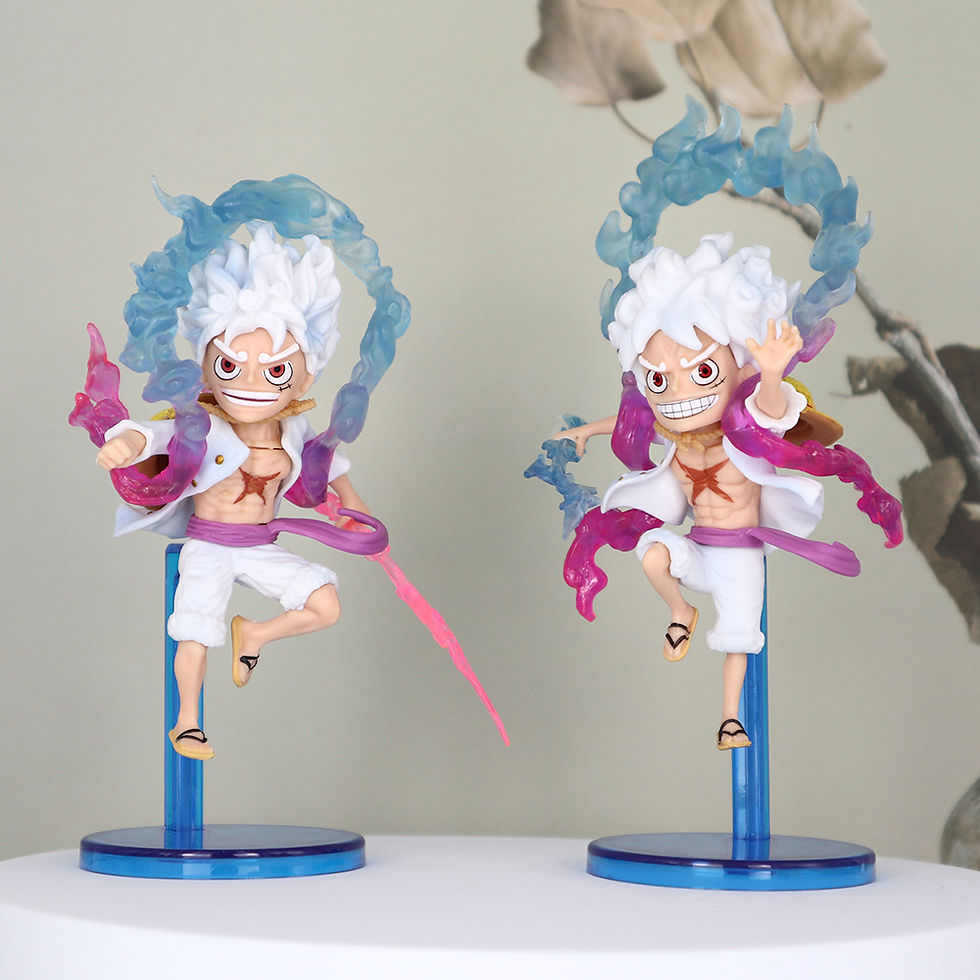 Miniaturbild: 5pcs One Piece Blind Box Anime Figure Luffy Luffy Nika Gear 5 Multiform Figure 