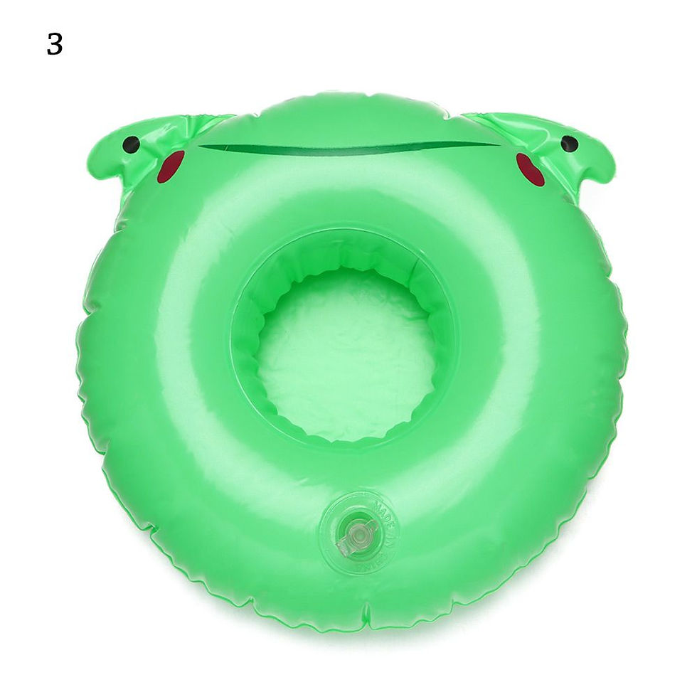 Thumbnail: 1PC Inflatable Float Cup Pad Swimming Pool Drink Cup Stand Holder Cute Drink Po