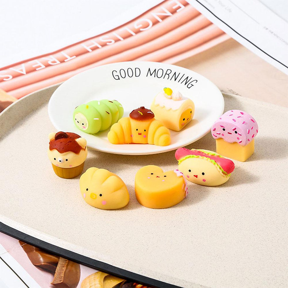 Thumbnail: Blind Box Delicious Food Mystery Mysterious Bread Squeeze Soft Glue Toy for Chi