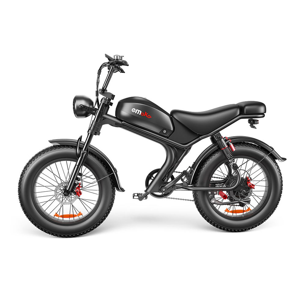 Thumbnail: Emoko c93 eu drops hipping 48v elektro fahrrad 20 zoll offroad fett reifen groß