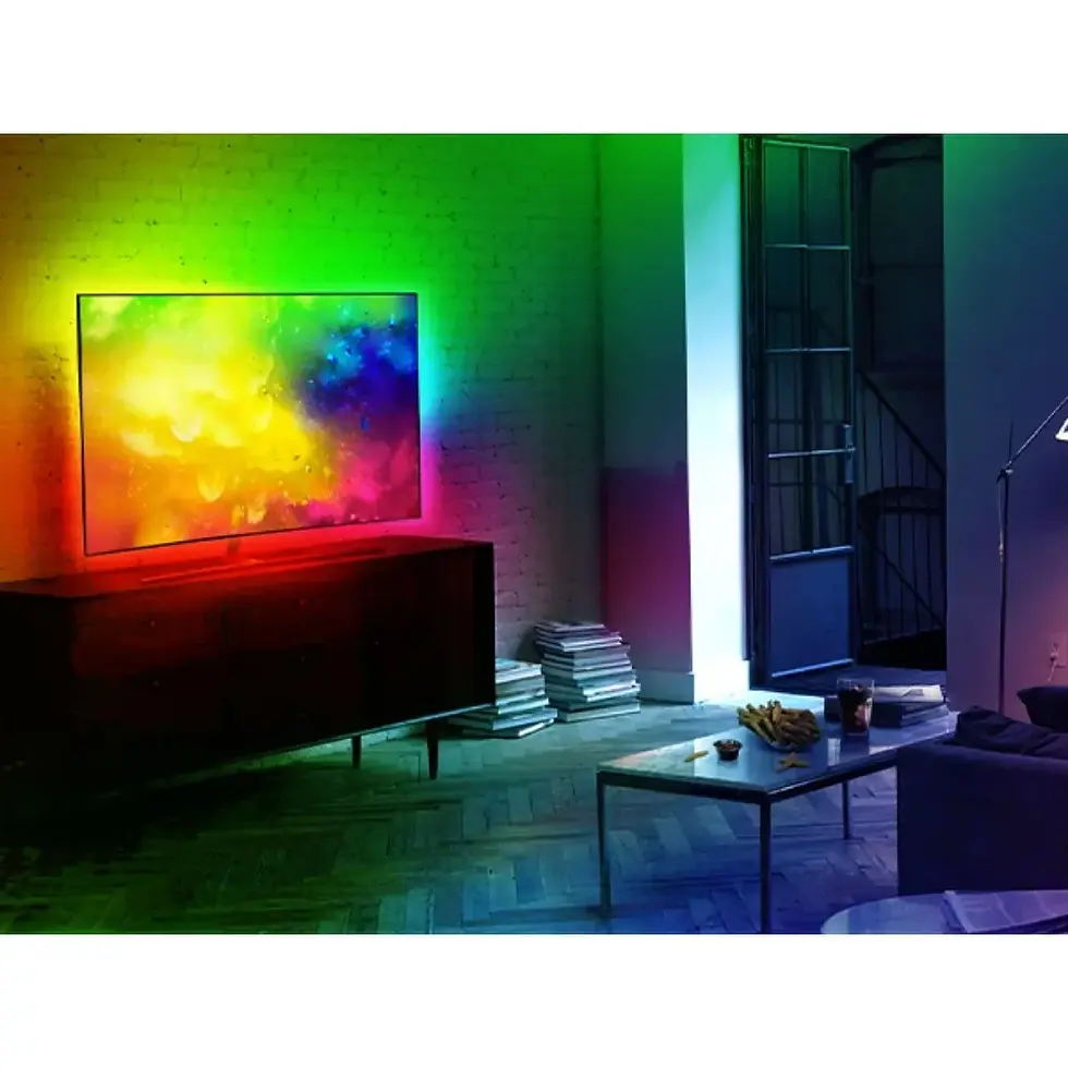 Miniaturbild: Musikvideo Breitbild-Film modus 35-77 ''HDMI TV LED Hintergrund beleuchtung Syn