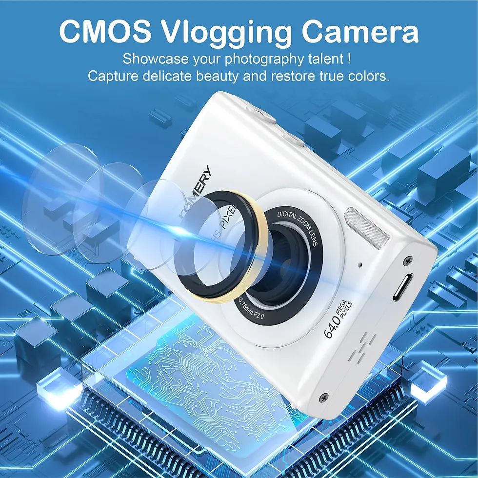 Thumbnail: Kinder Digital kamera für die Fotografie 18x Zoom Mini CCD Vlog Kamera für Stud