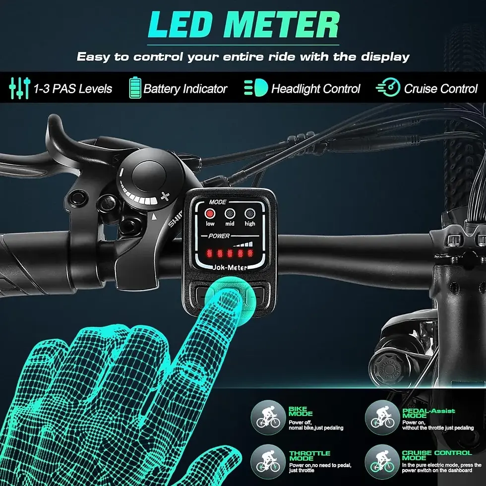 Thumbnail: Elektro fahrrad für Erwachsene 26 Zoll 250W E-Bike für Erwachsene abnehmbare 36