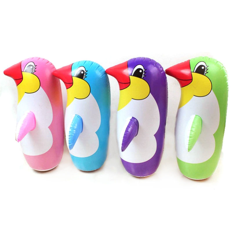 Miniaturbild: 36cm/45cm/70cm PVC Inflatable Toy Lifelike Cartoon Penguin Tumbler Children Gift