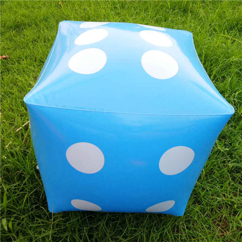 Thumbnail: Funny Outdoor Inflatable Dice 30*30cm Swimming pool Party Supplies Kids Toys Fo