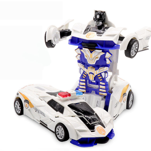 Thumbnail: 2 In 1 Auto Spielzeug One-key-Verformung Auto Spielzeug Automatische Transforma